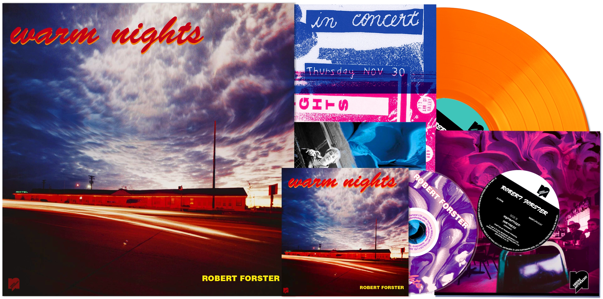 Warm Nights Art Layout